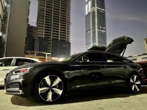 奧迪A5 ，換大寶劍定制鍛造19寸完工