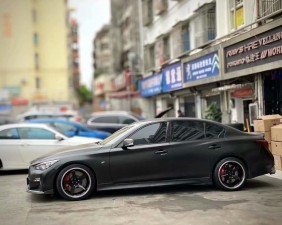 英菲尼迪Q50，換定制鍛造潮鞋19寸完工
