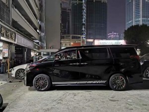 埃爾法換全新RAYS vouge 19寸