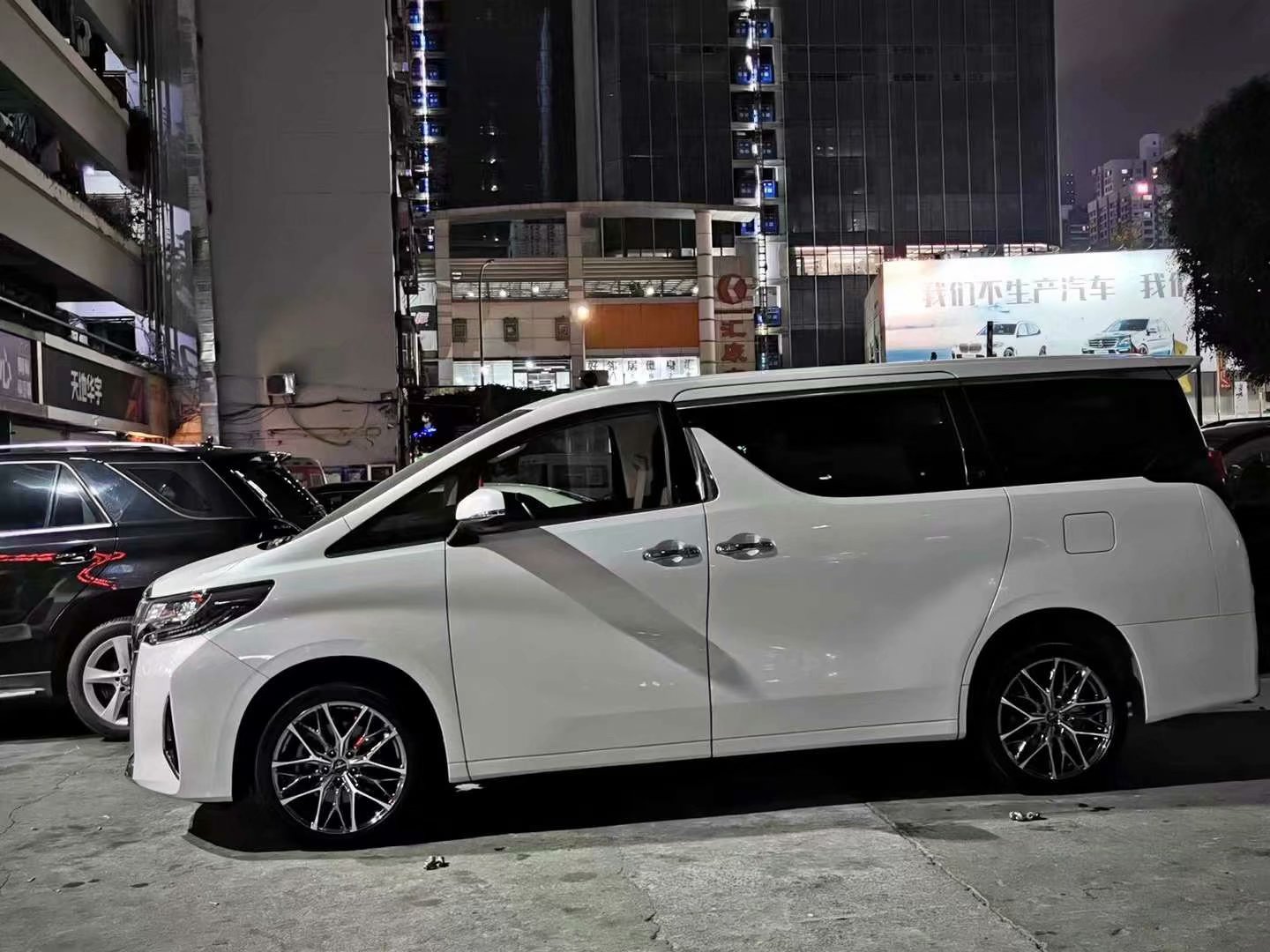 埃爾法，換 全新日本 板東 WEDS 100EVO 19寸
