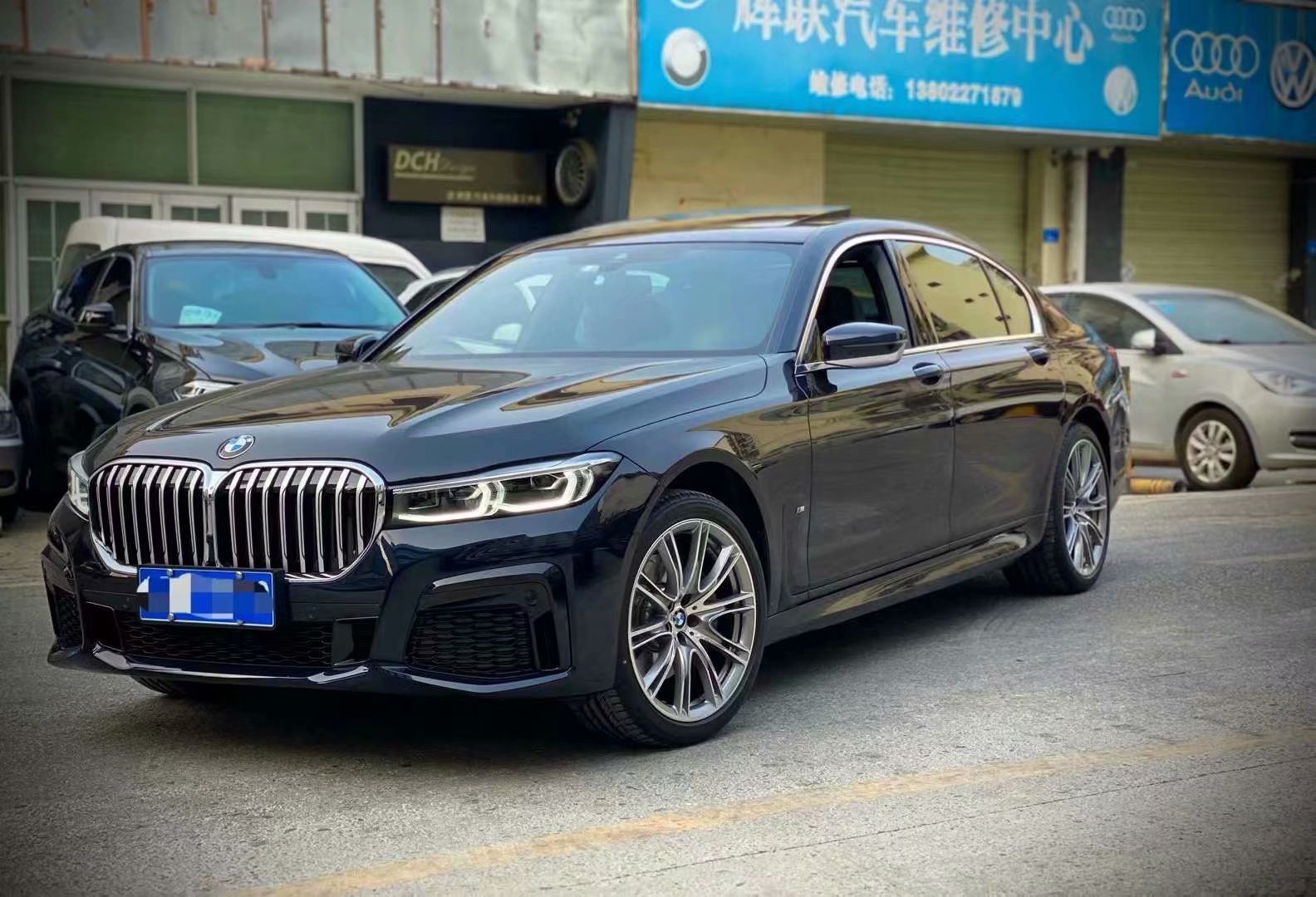 寶馬7系，升級(jí) 原廠鍛造 20寸 完工