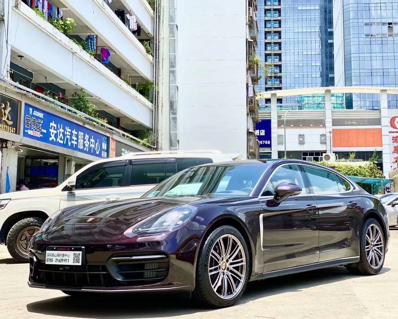 新車 保時捷 帕拉梅拉 換定制鍛造 20寸