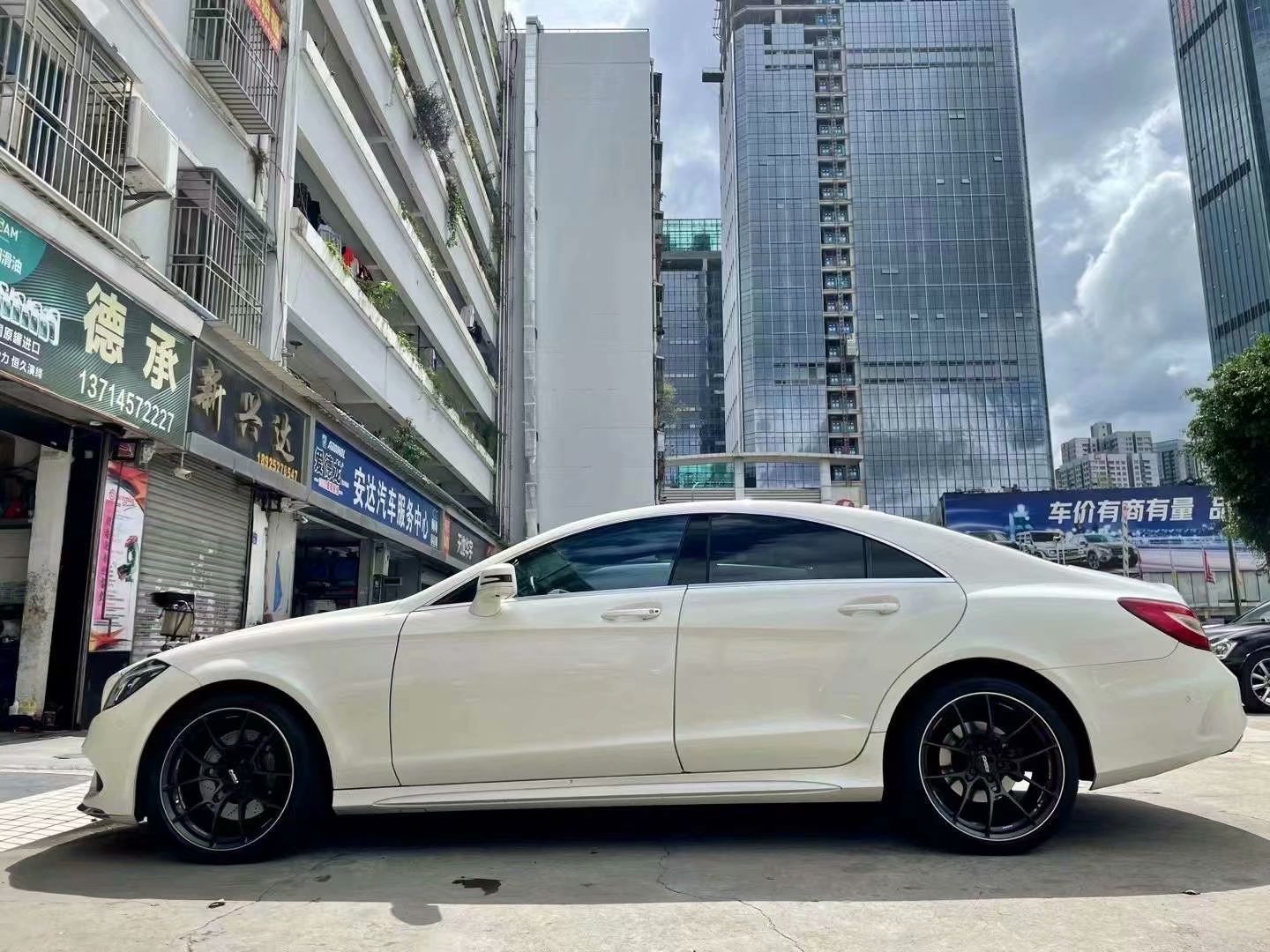 奔馳CLS換RAYS G025 19寸 完工