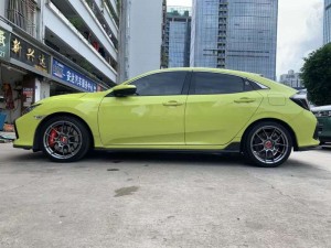 新思域，換 BBS RF單片鍛造  BLOX鍛造螺絲 完工！ 用心去改，值得推薦！