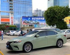 凌志ES 換定制鍛造17寸 搭配米其林輪胎完工