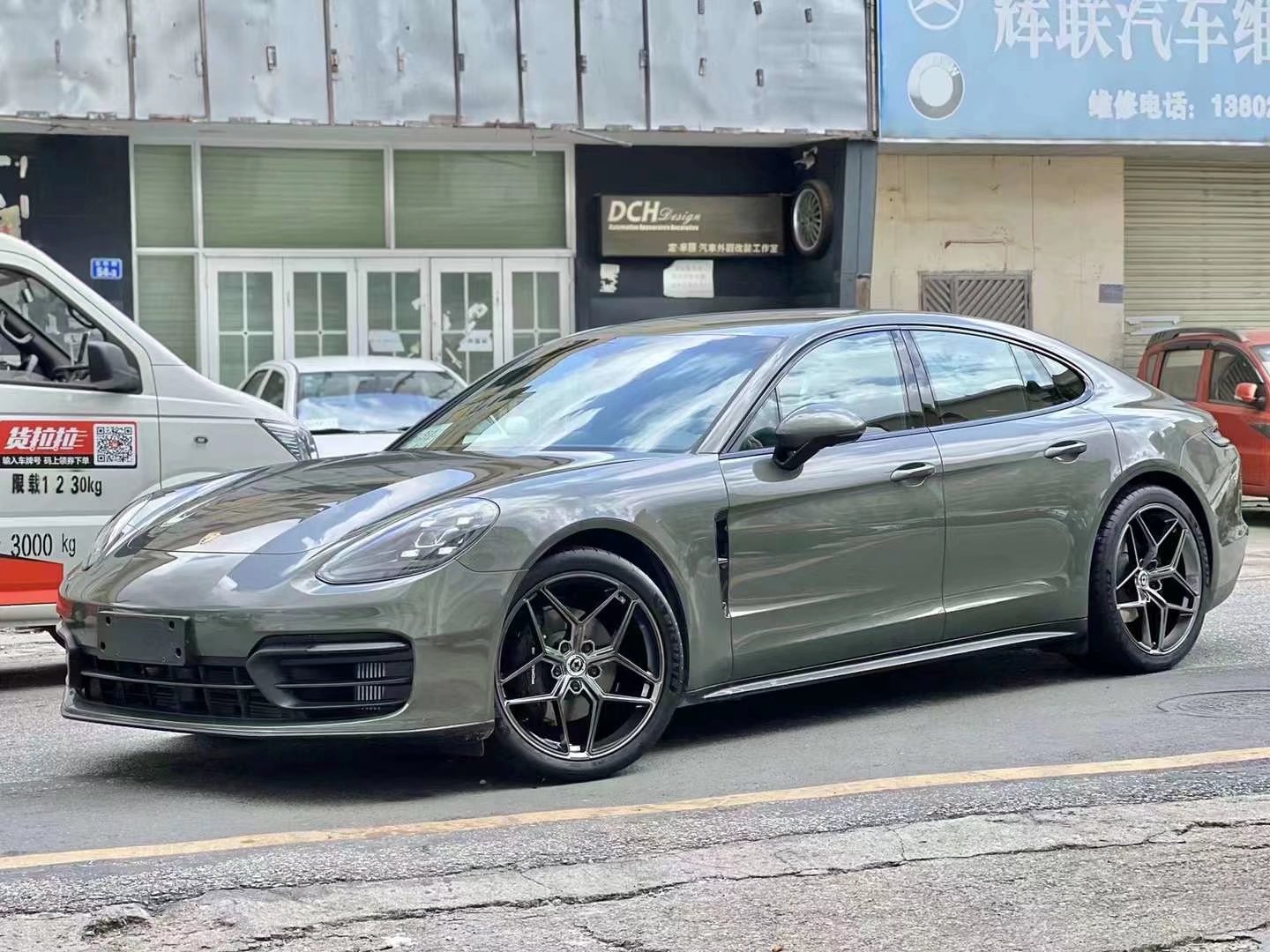 提新車，換輪轂 保時捷 帕拉梅拉換TLFW FORGED 鍛造定制21寸