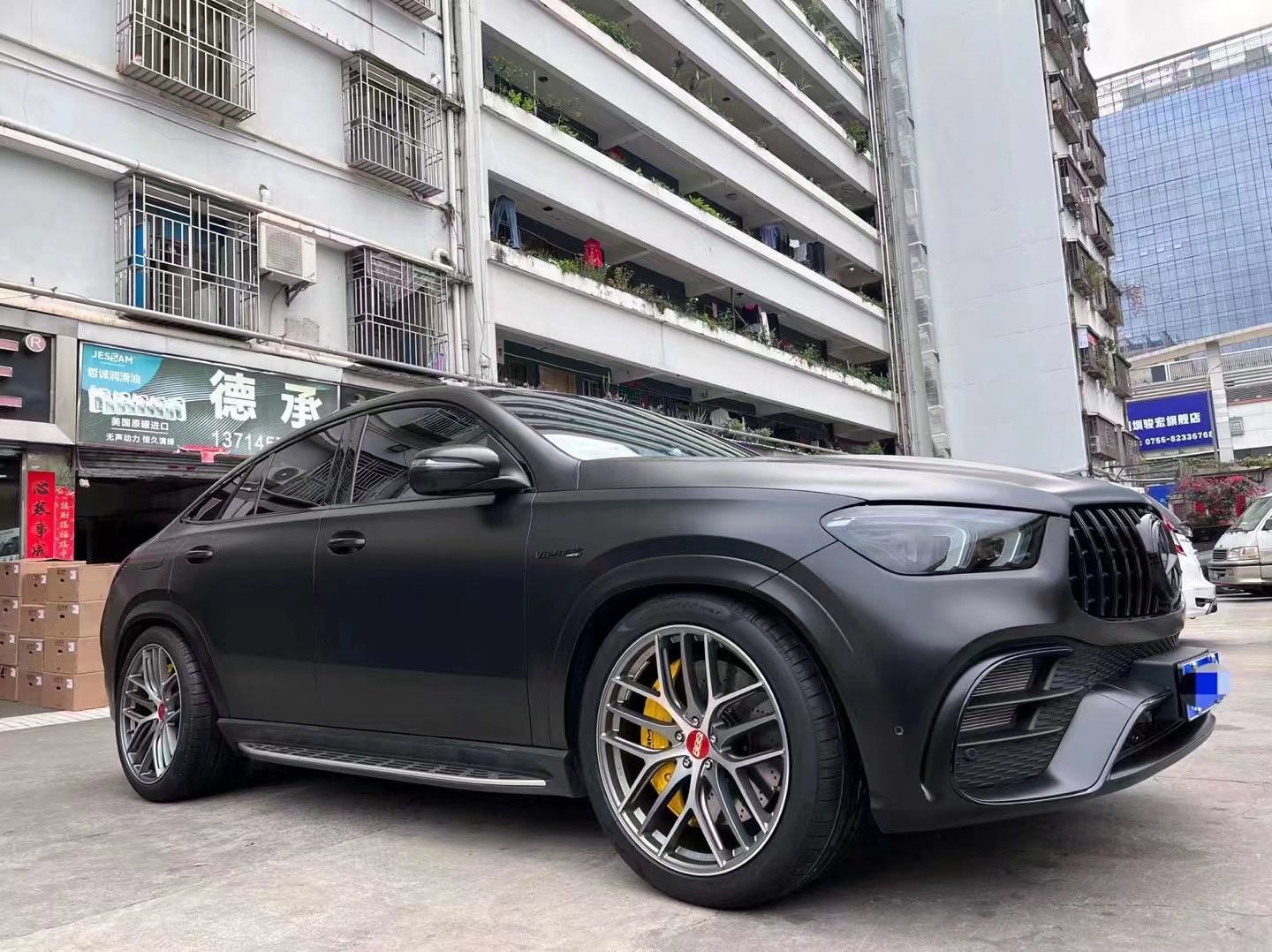 奔馳 GLE COUPE 22寸 定制鍛造完工