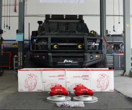 坦克300剎車改裝銳迪凡前六后四剎車套件