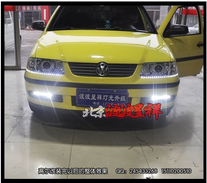 【新疆金科燈改】克拉瑪依 途勝升級(jí)超級(jí)Q5光透鏡套裝案例