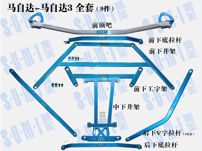[日系案例] 尼桑逍客升級雙U型天使眼雙光透鏡龍鼎大燈總成