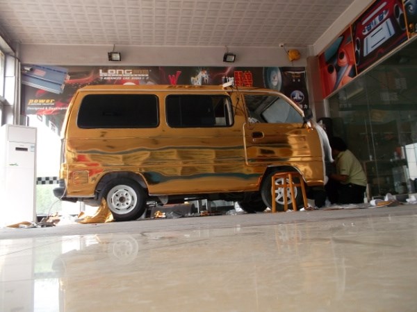 汽車(chē)音響改裝 重金打造黃金小面 面包車(chē)改裝音響
