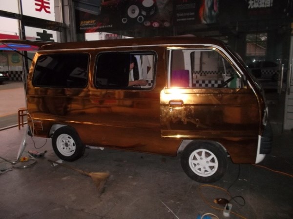 汽車(chē)音響改裝 重金打造黃金小面 面包車(chē)改裝音響