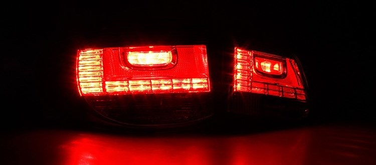 途觀尾燈總成 途觀改裝 途觀led后尾燈改裝 途觀專車專用led尾燈總成 大眾途觀后尾燈總成