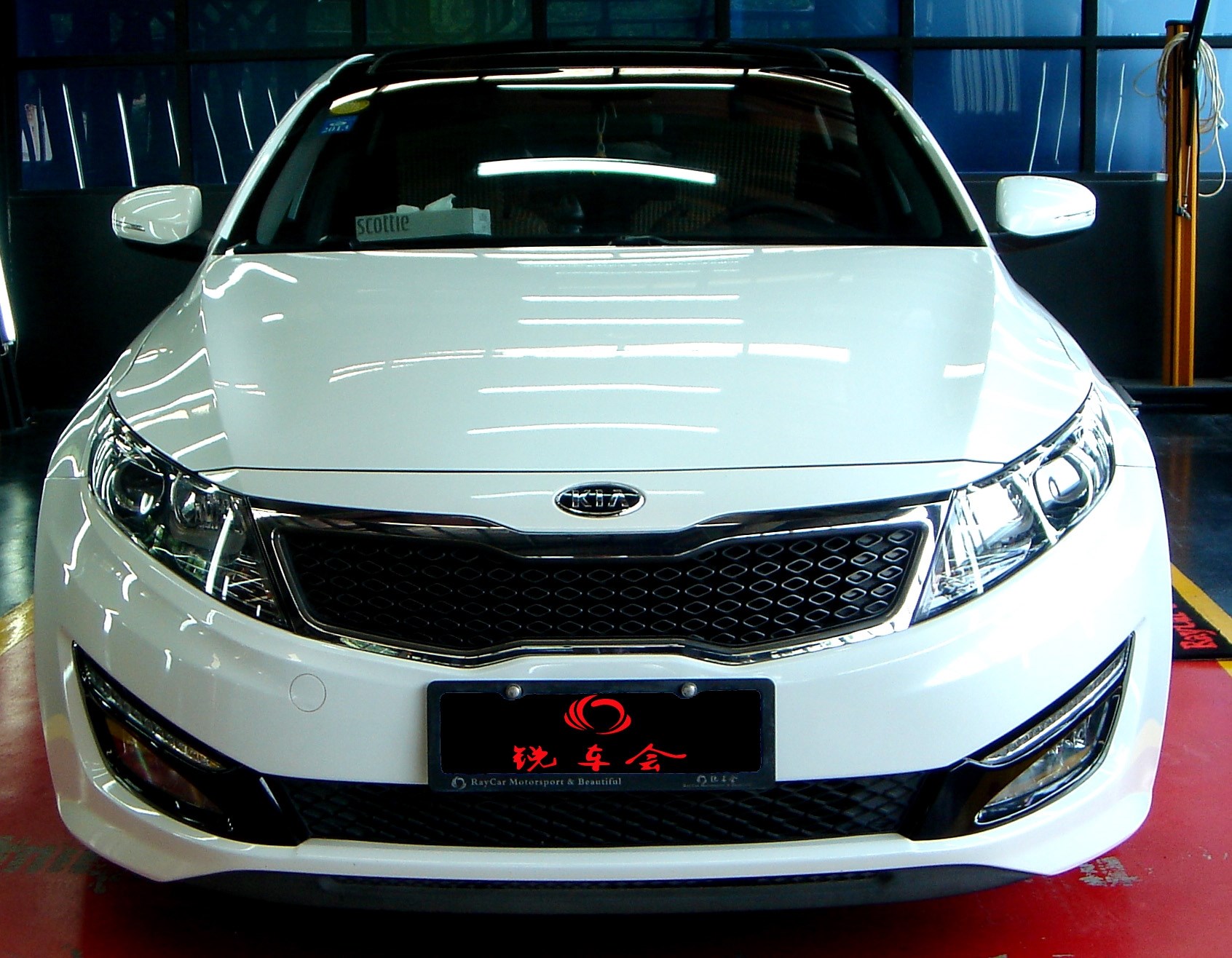 臺(tái)灣#LANDRAY#品牌之汽車美容“實(shí)體車”展示