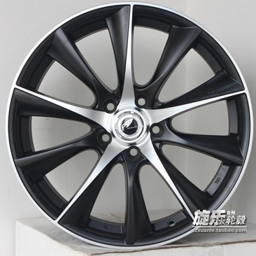 18寸8J 5*108 ET40?？怂?沃爾沃S40 捷豹神行者改裝輪轂胎鈴YLX