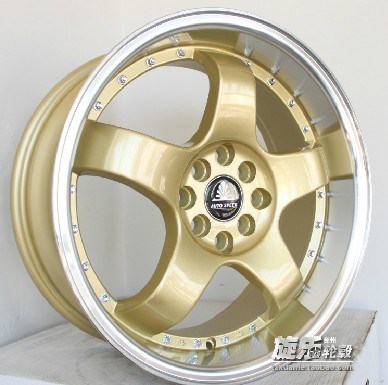 17寸4*100/114.3 ET35迷你 景程名爵3日系鋁合金改裝輪轂胎鈴YLX