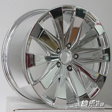 18寸漢蘭達(dá) 翼神 日產(chǎn) 雷克薩斯改裝電鍍輪轂5*114.3輪圈胎鈴YLX