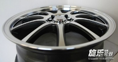17寸迷你日系新赛欧马自达大众改装轮毂5*100/114.3钢圈胎铃YLX