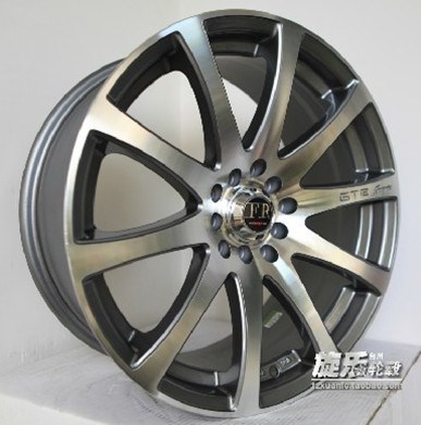 17寸新雅閣甲殼蟲馬三榮威日產(chǎn)系改裝輪轂5*100/114.3鋼圈胎鈴YLX