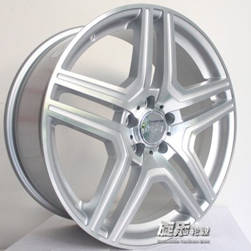 19寸大眾 途觀 奧迪 奔馳ML350改裝鋁合金輪轂5*112胎鈴鋼圈YLX