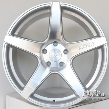 19寸ADV1款輕量化5孔全系列德系日系美系改裝鋁合金輪轂胎