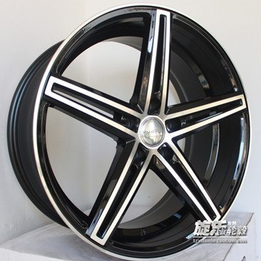 19寸8.5j 5*114.3 CV5款內(nèi)凹 黑色車面 銳志凌志日系改裝輪轂YLX