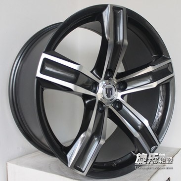德芙龍18 19寸 5孔系列 德系 日系車改裝鋁合金輪轂 槍灰車面MX