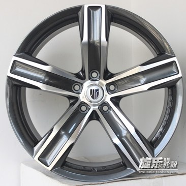 德芙龍18 19寸 5孔系列 德系 日系車改裝鋁合金輪轂 槍灰車面MX