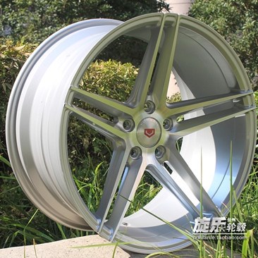 19寸5*114.3英菲尼迪銳志日系旋壓輕量化V5款前后配改裝輪轂胎鈴X