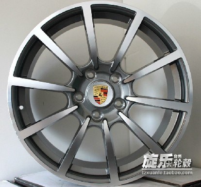 20寸保時(shí)捷卡宴帕納梅拉 奧迪Q7 途銳改裝輪轂5*130鋼圈胎鈴TC