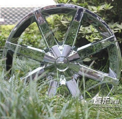24寸福特猛禽 吉普越野車改裝電鍍輪轂BLANK盲孔胎鈴 5孔 6孔YLX