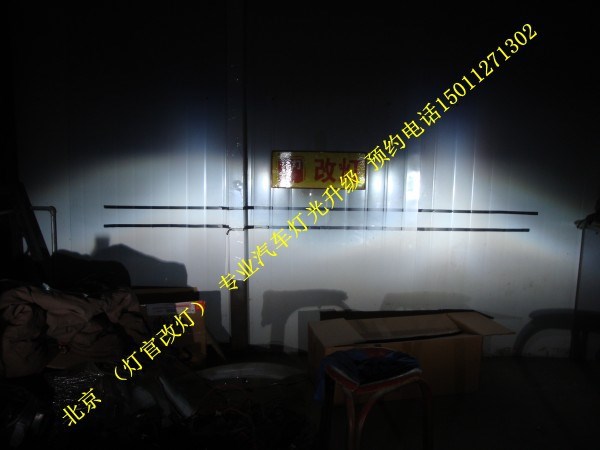 13新邁騰改裝 海拉3雙光透鏡 氙氣燈