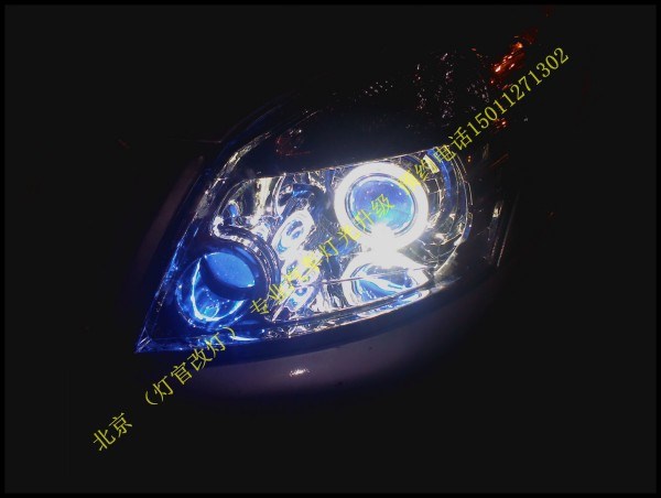 h3改裝雙透鏡 氙氣燈