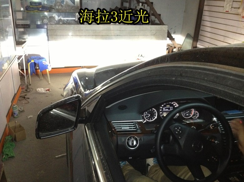 e260改裝雙透鏡氙氣燈
