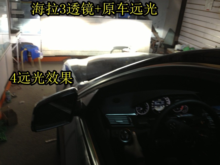 e260改裝雙透鏡氙氣燈