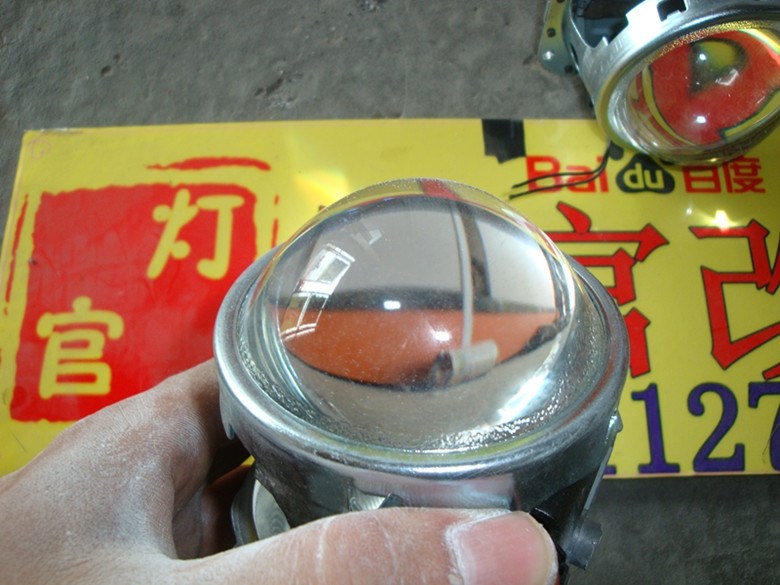 紅科魯茲改裝雙透鏡氙氣燈