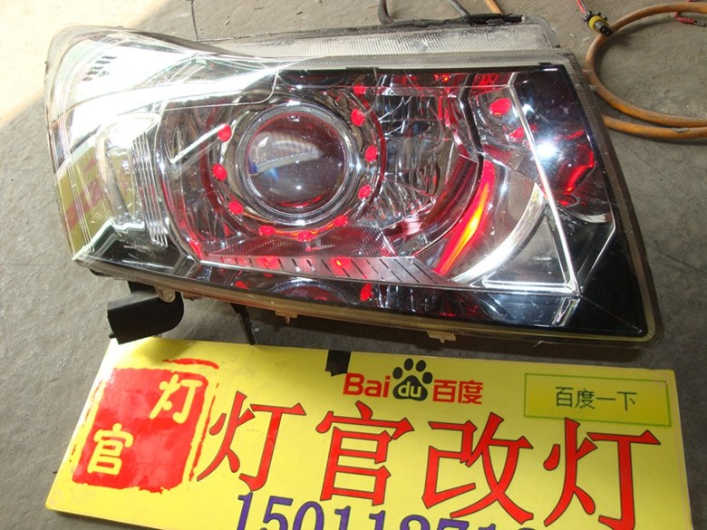 紅科魯茲改裝雙透鏡氙氣燈