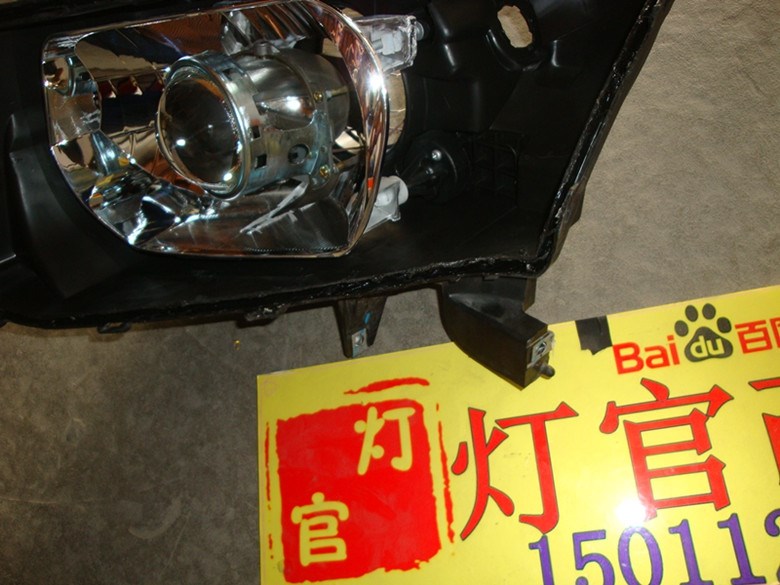 紅科魯茲改裝雙透鏡氙氣燈