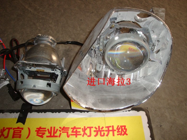 凌志570改裝雙透鏡氙氣燈