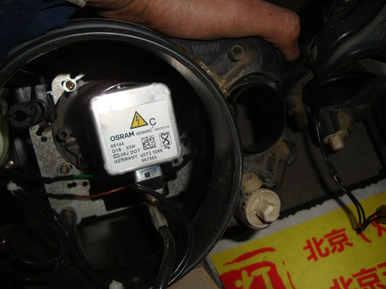 邁騰改海3改裝雙透鏡氙氣燈
