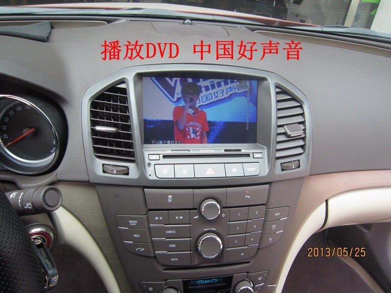 昆明車美樂 別克新君威改裝卡仕達DVD導航