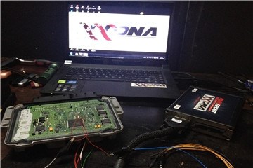湖南首臺捷豹XF升級ECU，長沙德歐匯專業(yè)汽車ECU動力升級