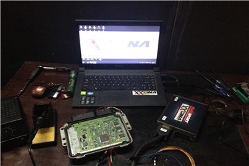 湖南首臺捷豹XF升級ECU，長沙德歐匯專業(yè)汽車ECU動力升級