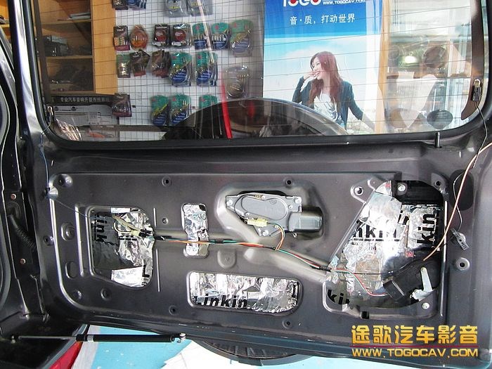 鈴木吉姆尼汽車音響改裝全車寧靜隔音+法國勁浪套裝喇叭