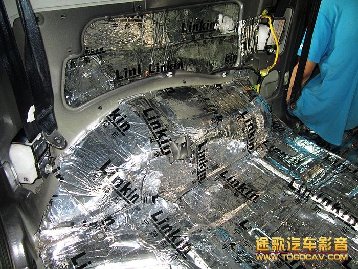 鈴木吉姆尼汽車音響改裝全車寧靜隔音+法國勁浪套裝喇叭