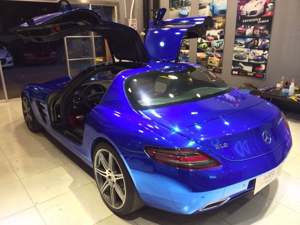 SLS AMG電鍍藍(lán)7