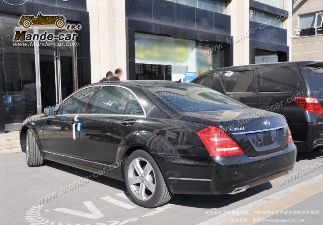 奔馳S級(jí) W221 S級(jí)改S65 AMG款包圍套件曼狄卡 (6)