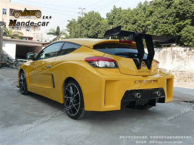 雷諾梅甘娜RS改GTR大包圍RS改GTR套件雷諾包圍改裝