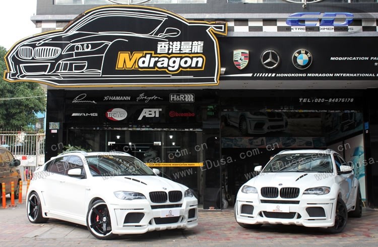 寶馬X6改X6M hamann EVO 大包圍 方嘴排氣