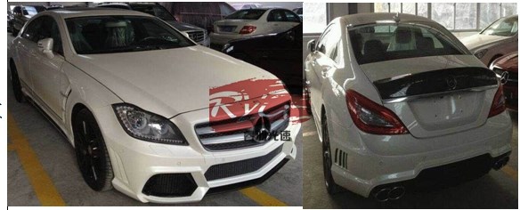 奔馳2012-2013款CLS/W218改WALD款大包圍